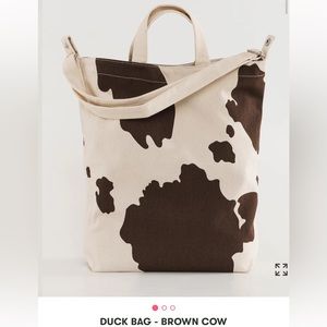 BAGGU DUCK BAG - BROWN COW